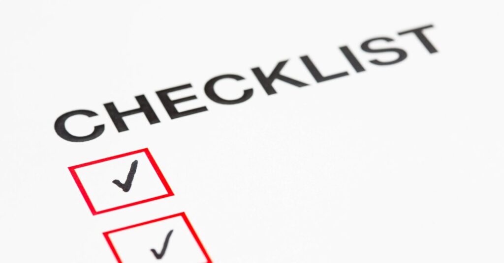 リカバリーウェアを長持ちさせるポイントをまとめた印象の、チェック入りチェックリストの画像。