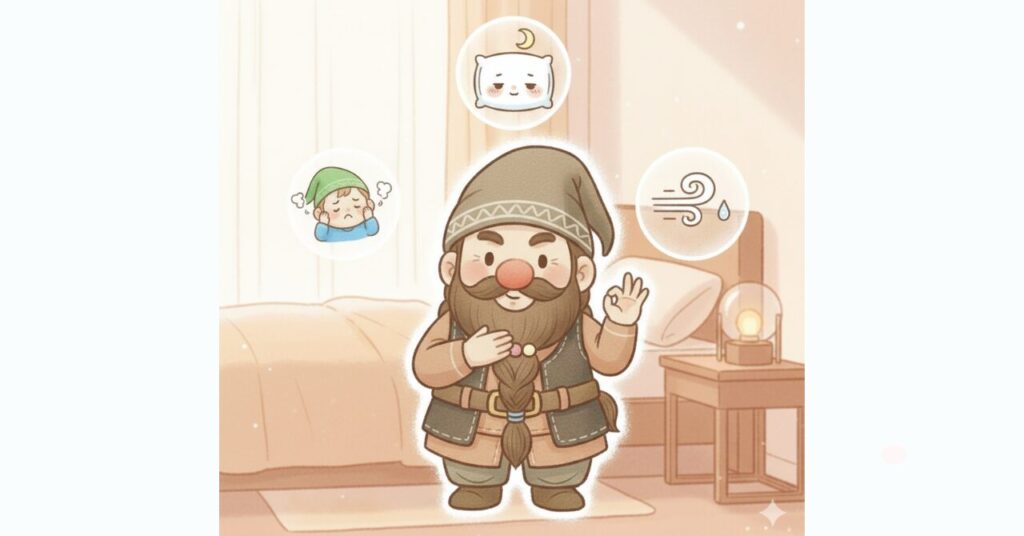 ベネクスのスタンダードドライ（＋）が、寝不足・体の重さ・汗やムレなど悩み別に合うケースを表したリカバリーウェアの見出し画像