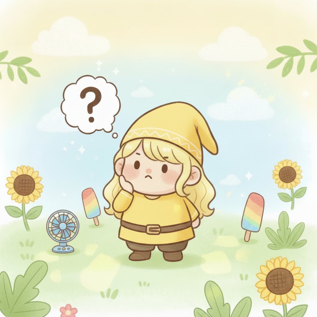 夏のリカバリーウェアのFAQイラスト