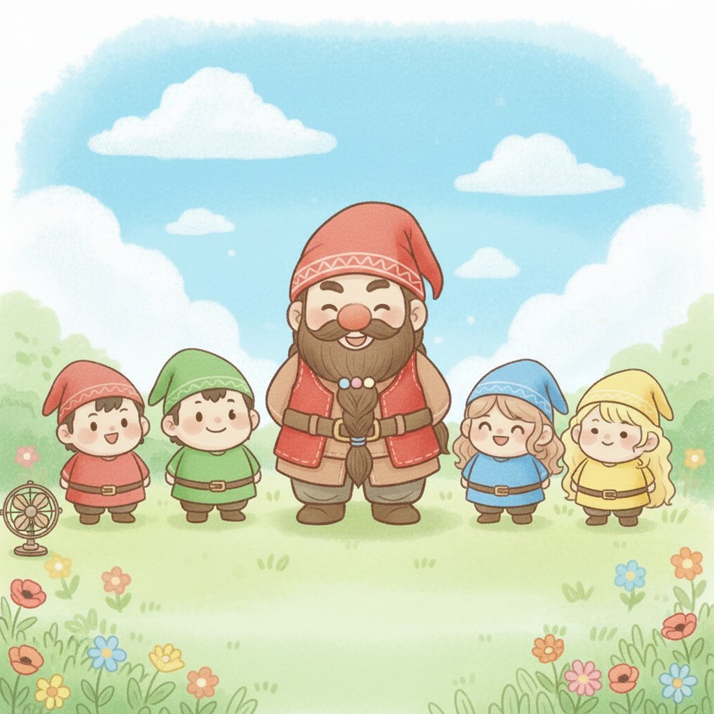 夏のまとめイラスト