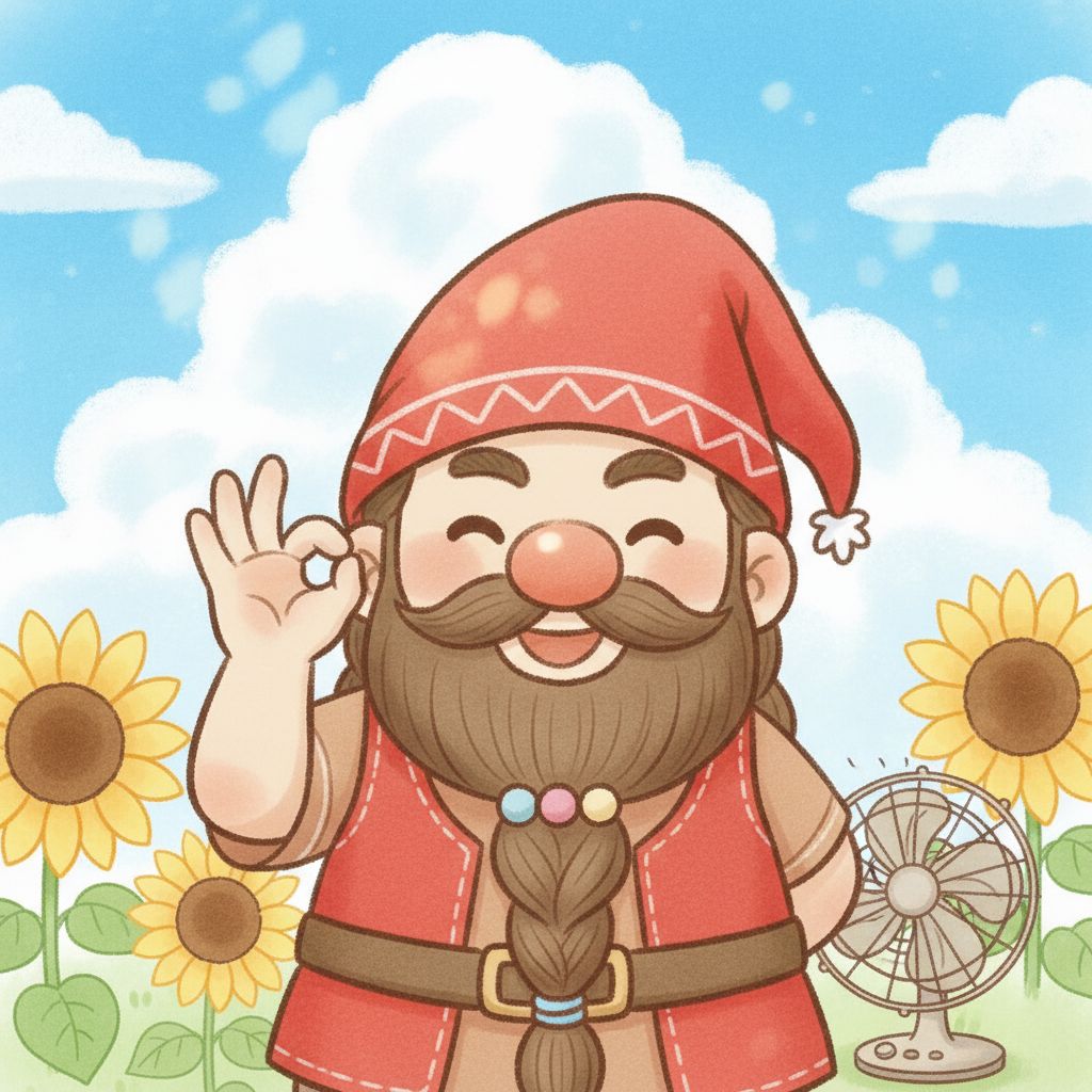 リカバリーウェアは夏も着てOK、ただしコツが必要と伝えるイラスト